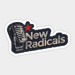 New Radicals Vintage Sticker